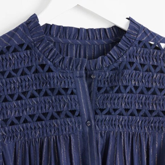 NWT | OLIVER BONAS Pintuck Mini Dress - Picture 5 of 7